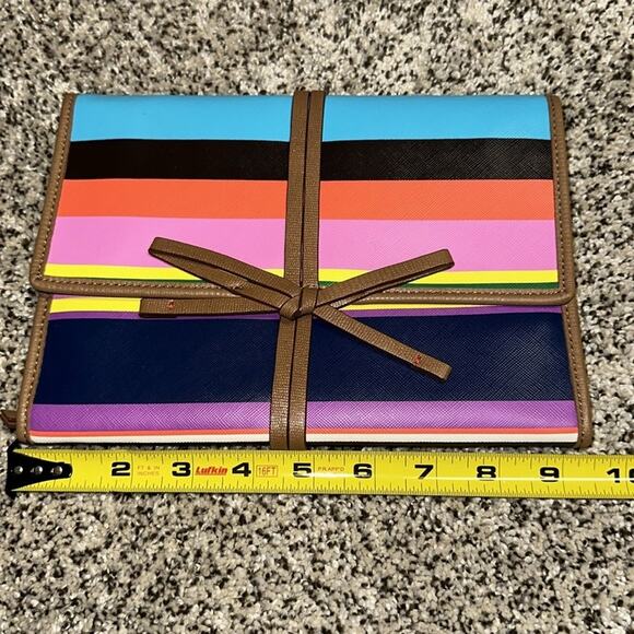 STELLA & DOT Striped Behold Travel Jewelry Case in excellent shape. - Picture 6 of 8